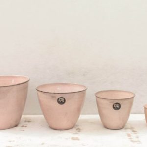 Pflanzgefäß STEELPOT Tati rosa in verschiedenen Größen | Weinsberger Rosenkulturen