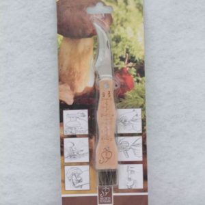 Pilzmesser mit Bürste 21 cm | Weinsberger Rosenkulturen
