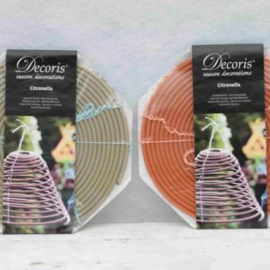 Citronella Räucherspirale in grün und orange | Weinsberger Rosenkulturen